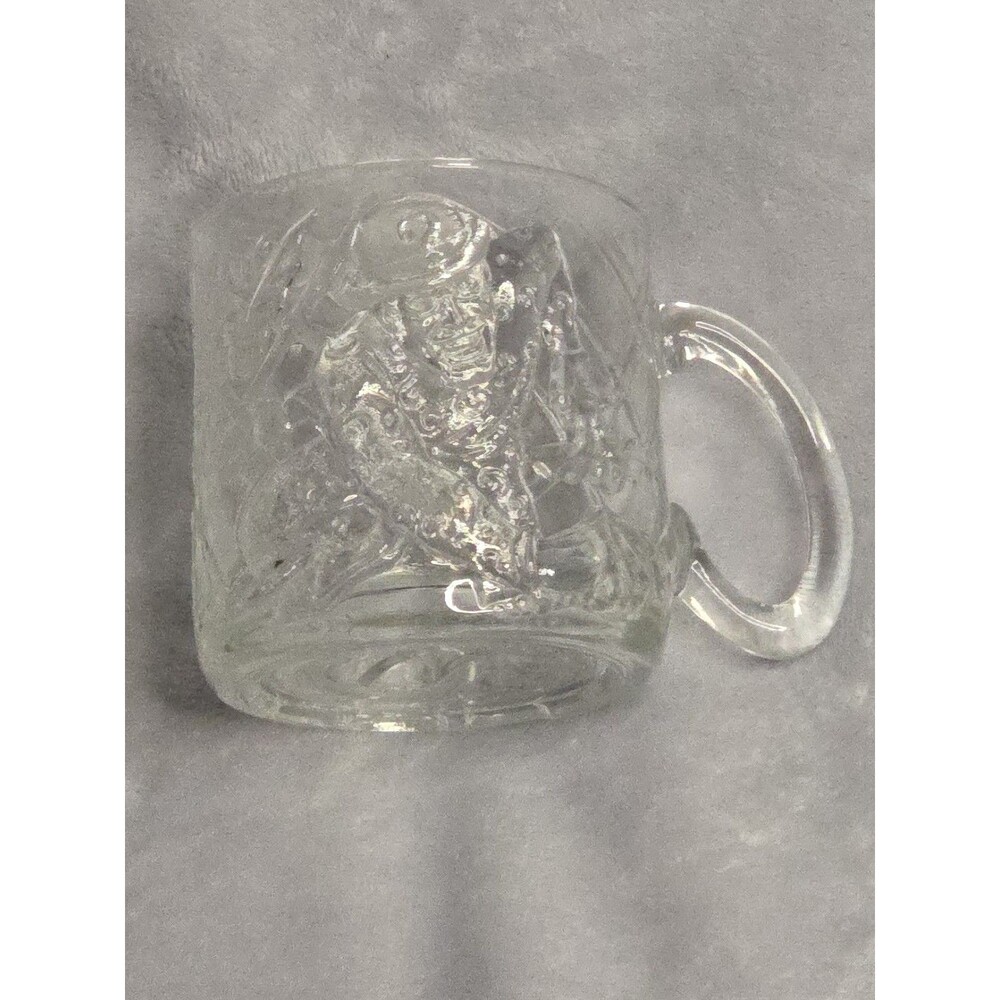 1995 McDonald’s Batman Forever Glass Mug – Riddler, Preowned
